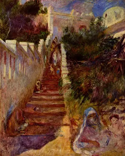 Steps in Algiers Pierre-Auguste Renoir